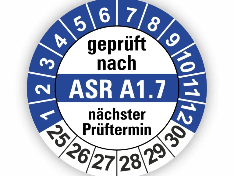 UVV- Prüfung nach ASR A1.7 in München und Umgebung